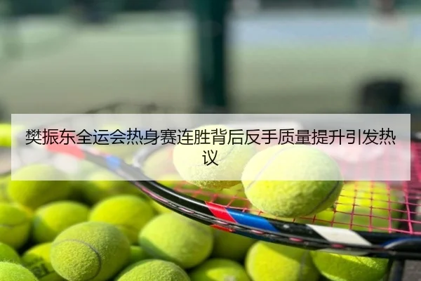 樊振东全运会热身赛连胜背后反手质量提升引发热议